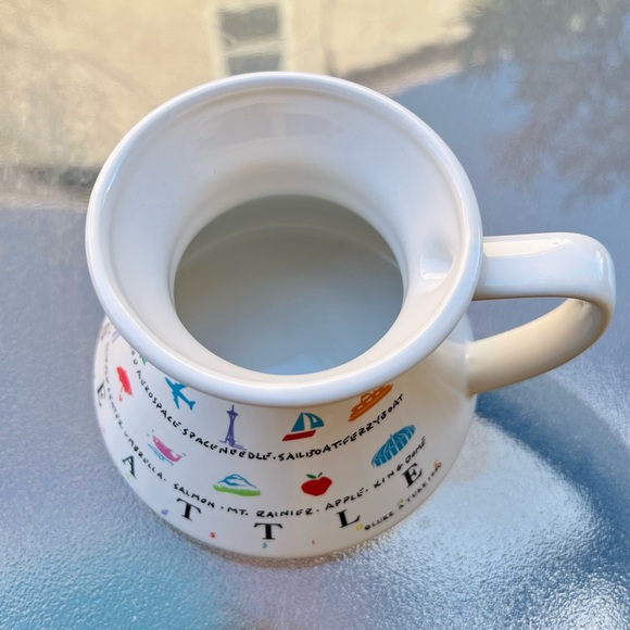 Vintage Seattle No Spill Mug Luke-a-Tuke Vtg 1990 - Picture 5 of 6